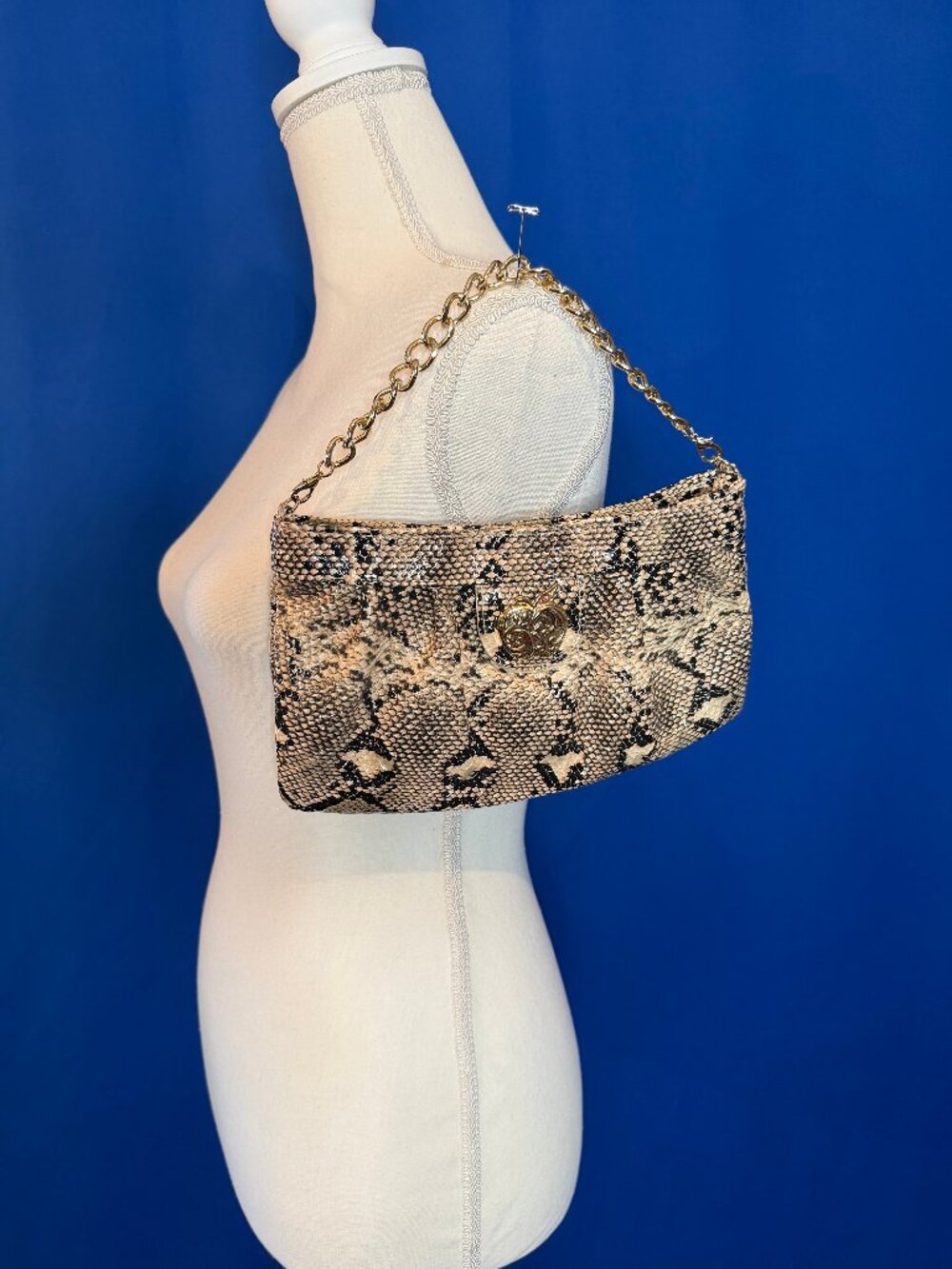 Apple Bottoms Purse - Faux Snakeskin
